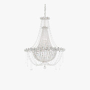 Kristy Chandelier Italian Crystal - Neutral Decor