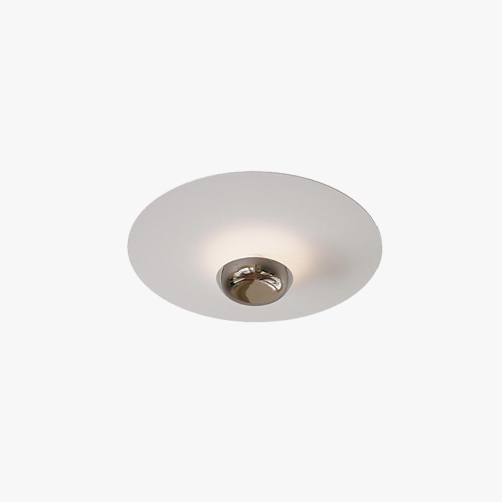 Arisha Flush Mount Ceiling Light White Living Room Bedroom - Neutral Decor