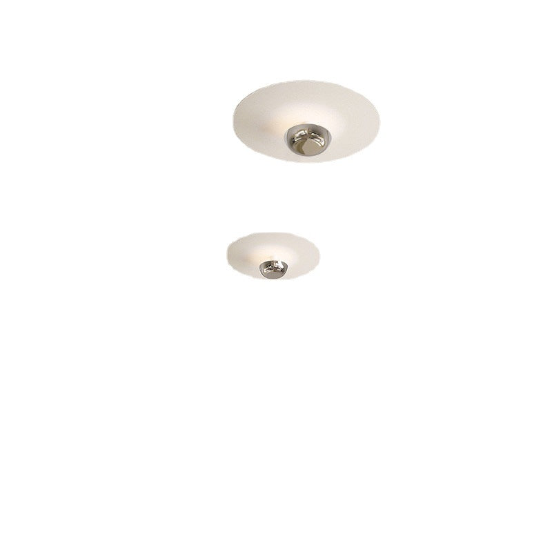 Arisha Flush Mount Ceiling Light White Living Room Bedroom - Neutral Decor