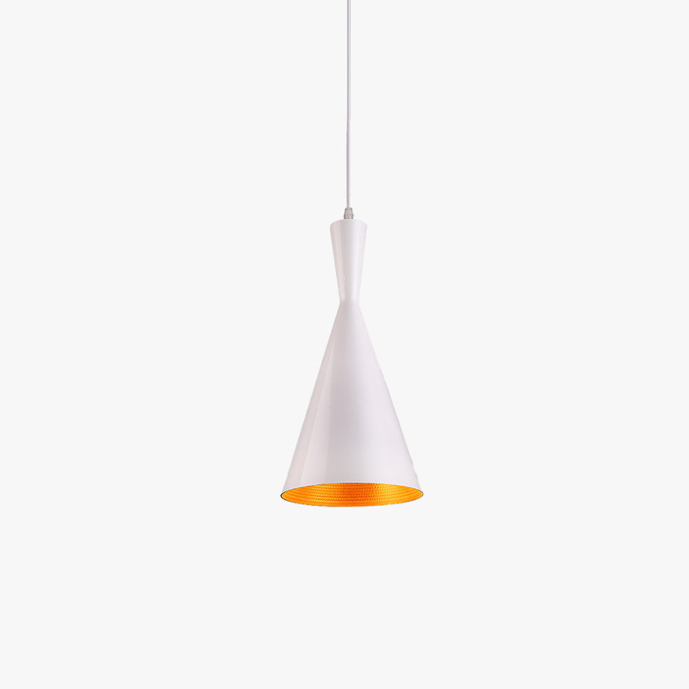 Haillie Nordic Cone-shaped Pendant Light Metal Bedroom - Neutral Decor