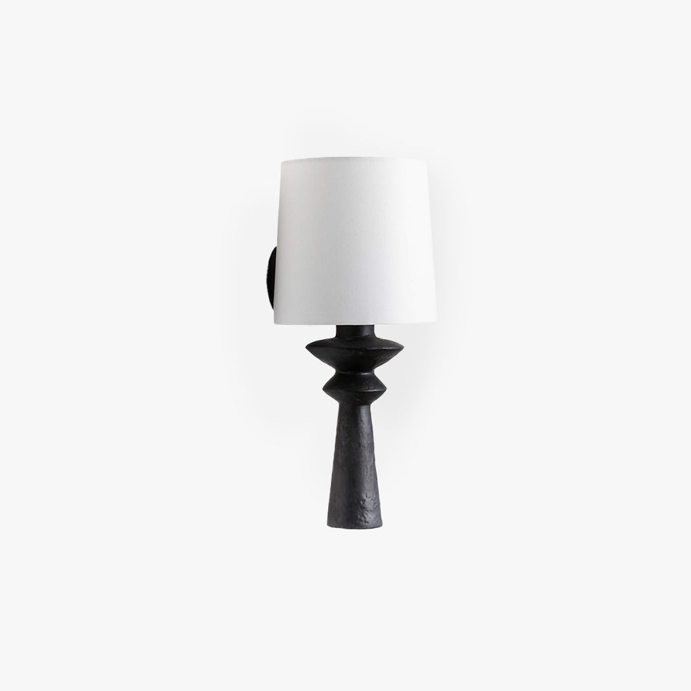 Alessio Decorative Indoor Wall Lamp Resin Fabric Bedroom Living Room - Neutral Decor