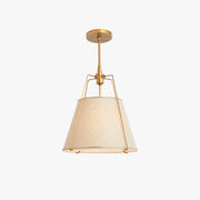 Ritta Pendant Light Fabric Dinging Room Modern Conical - Neutral Decor