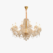 Kristy LED Chandelier Crystal Metal Glass Living Room Bedroom - Neutral Decor