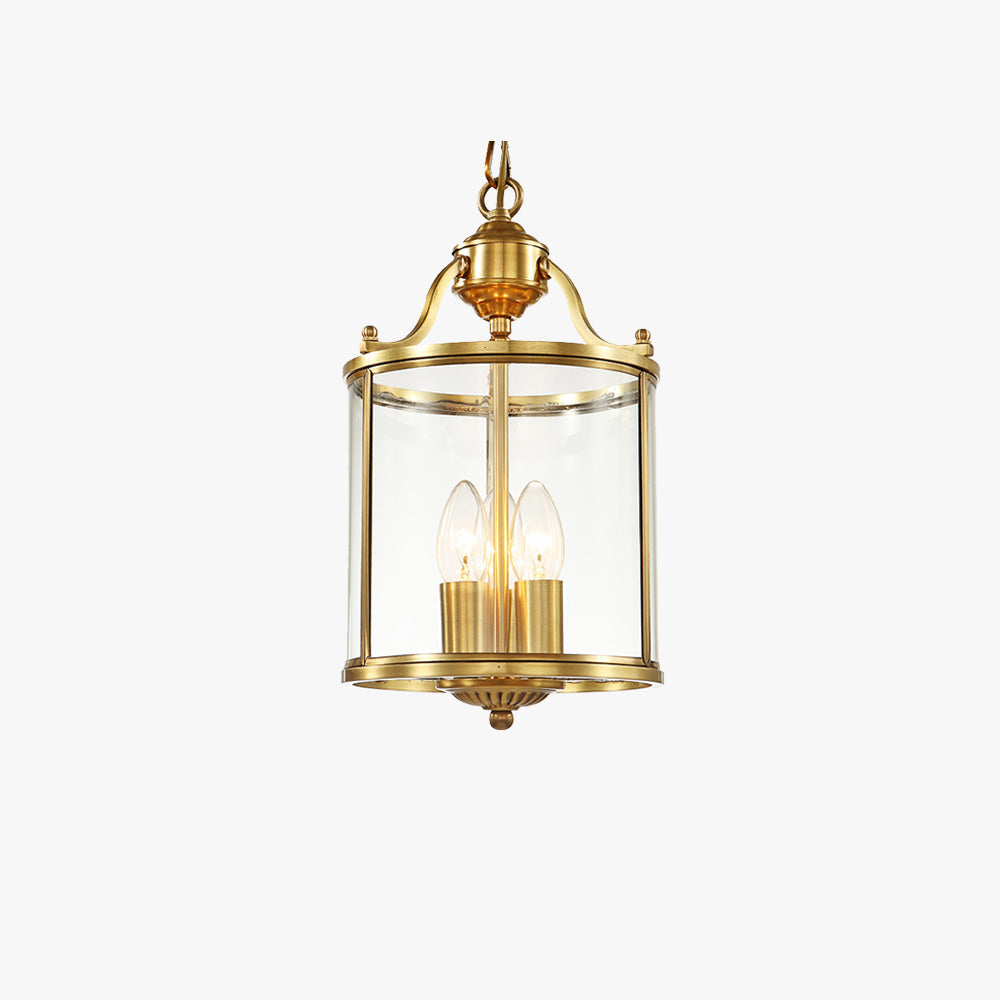 Alessio Design LED Pendant Light Metal Glass Dining Room/Bar - Neutral Decor