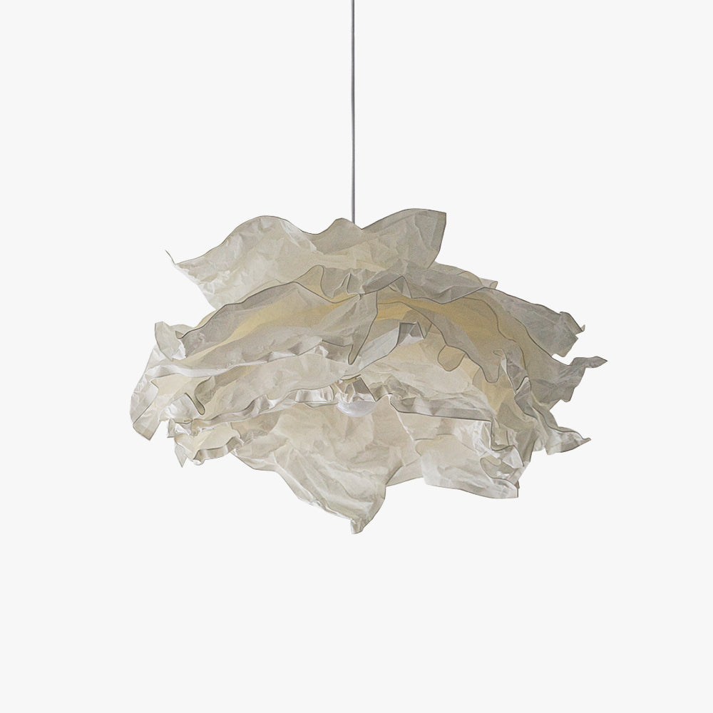 Ritta Pendant Light Wabi-sabi Cloud Paper - Neutral Decor