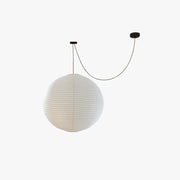 Ritta Pendant Light Wabi-sabi Globe Paper - Neutral Decor