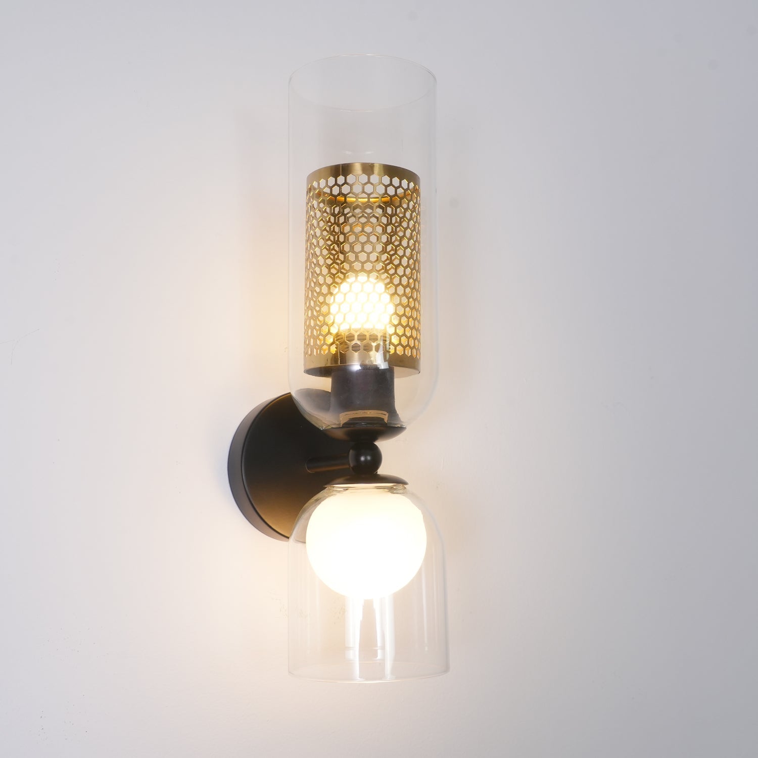 Alvynan Premium Nordic Art Glass Wall Lamp-Neutral Decor