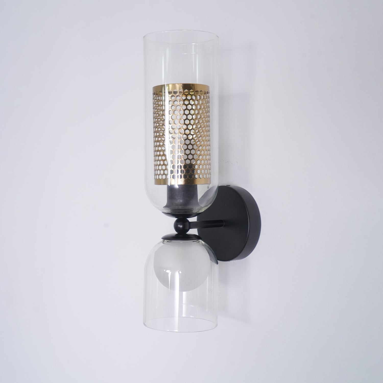 Alvynan Premium Nordic Art Glass Wall Lamp-Neutral Decor