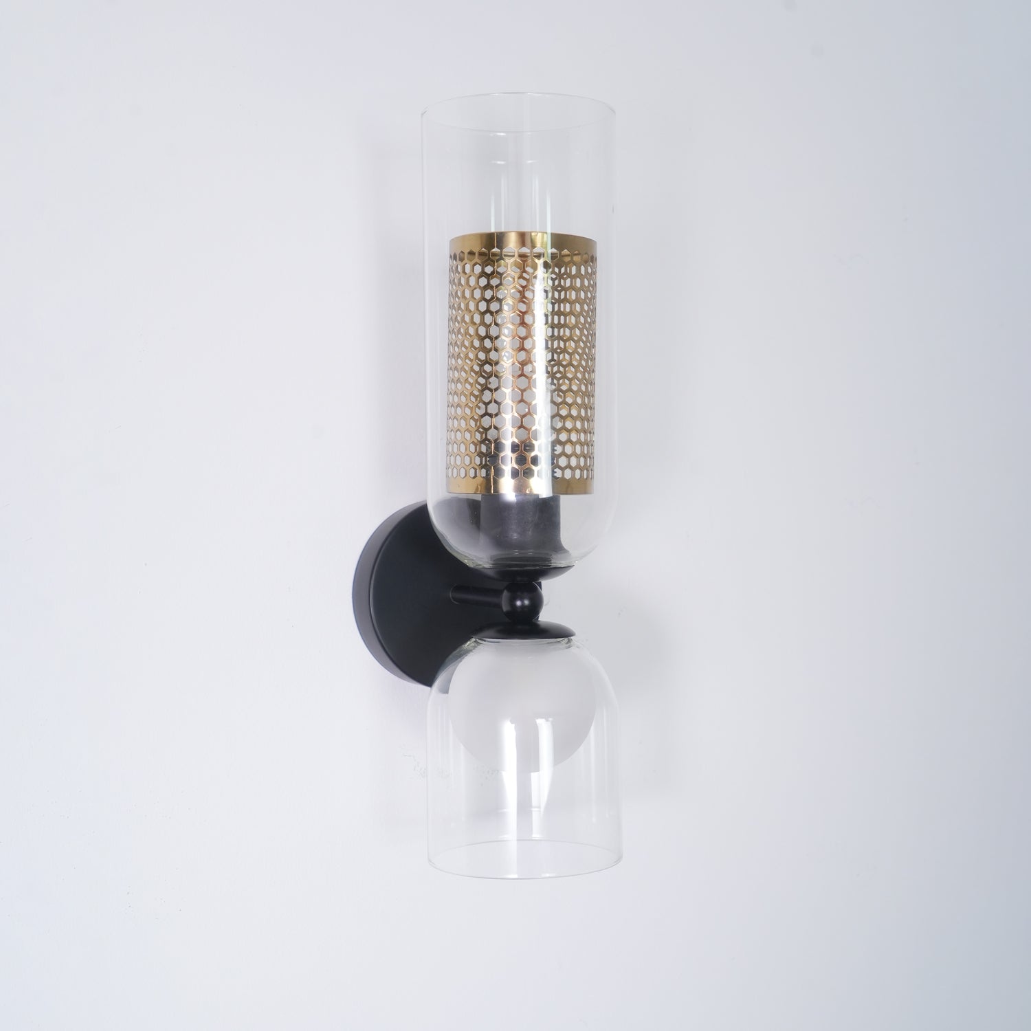 Alvynan Premium Nordic Art Glass Wall Lamp-Neutral Decor