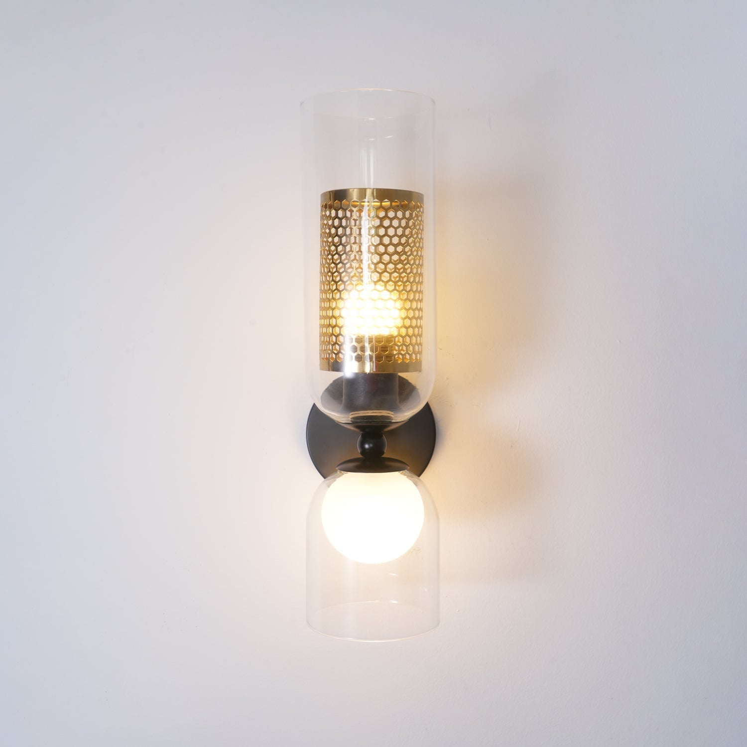 Alvynan Premium Nordic Art Glass Wall Lamp-Neutral Decor
