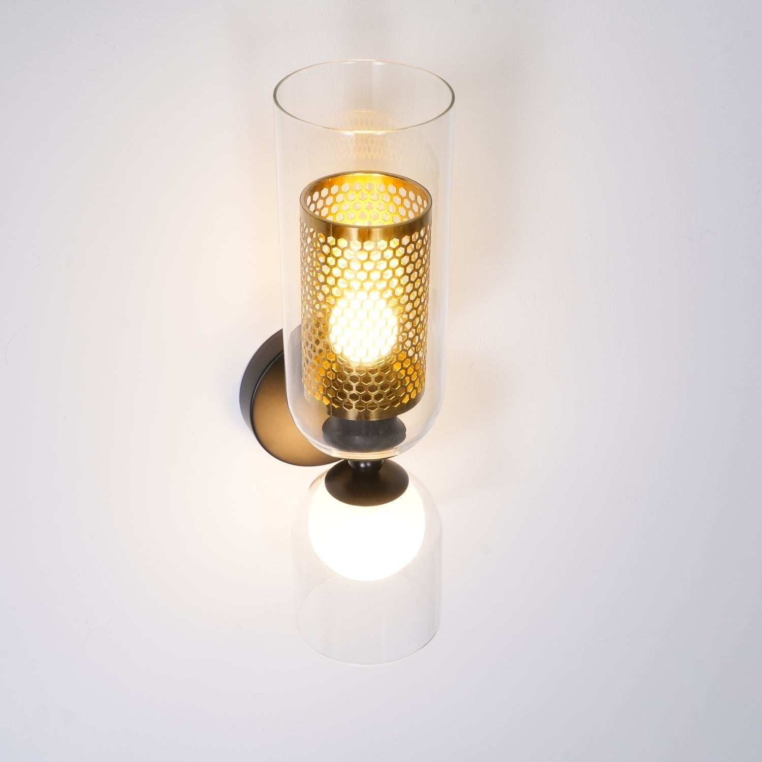 Alvynan Premium Nordic Art Glass Wall Lamp-Neutral Decor