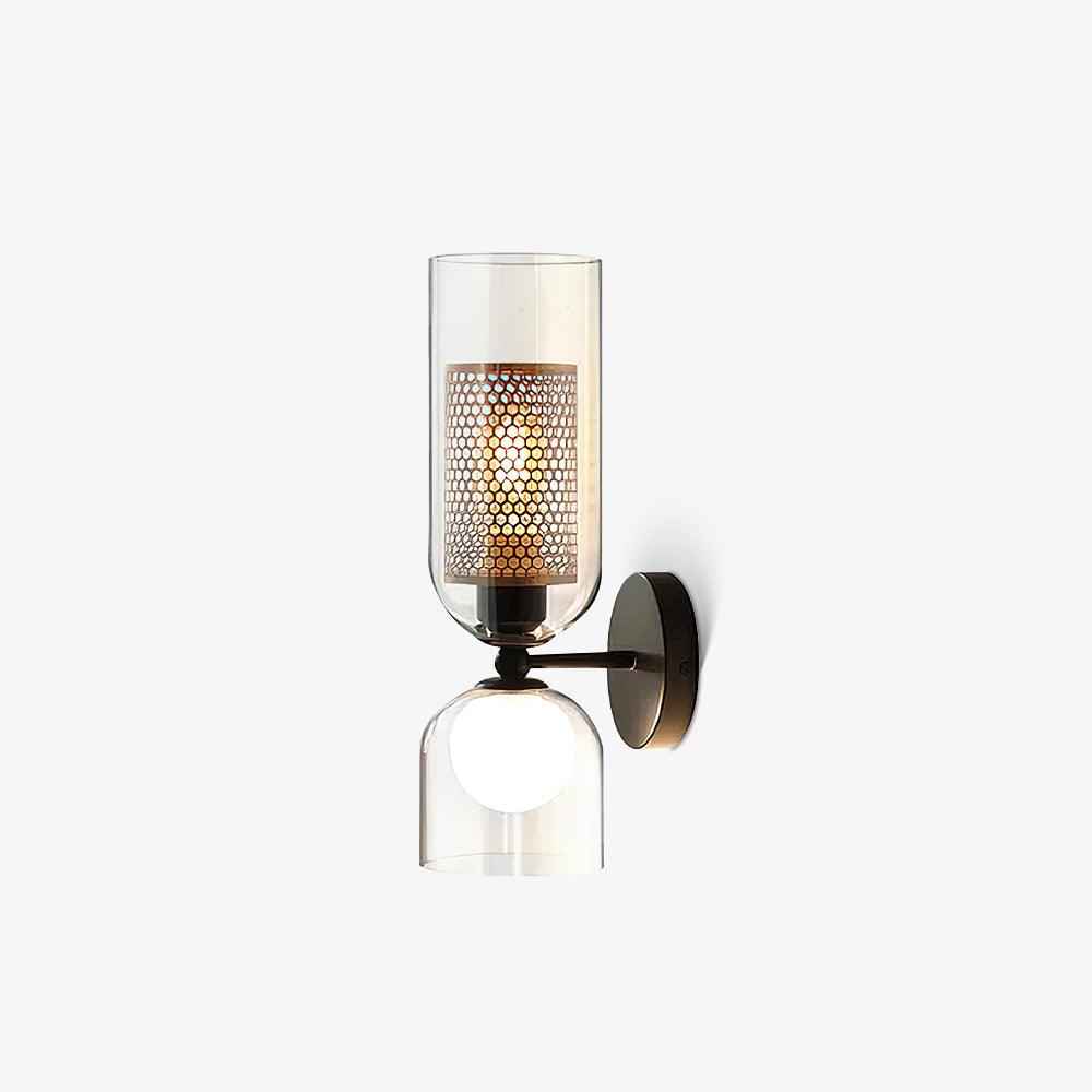 Alvynan Premium Nordic Art Glass Wall Lamp-Neutral Decor