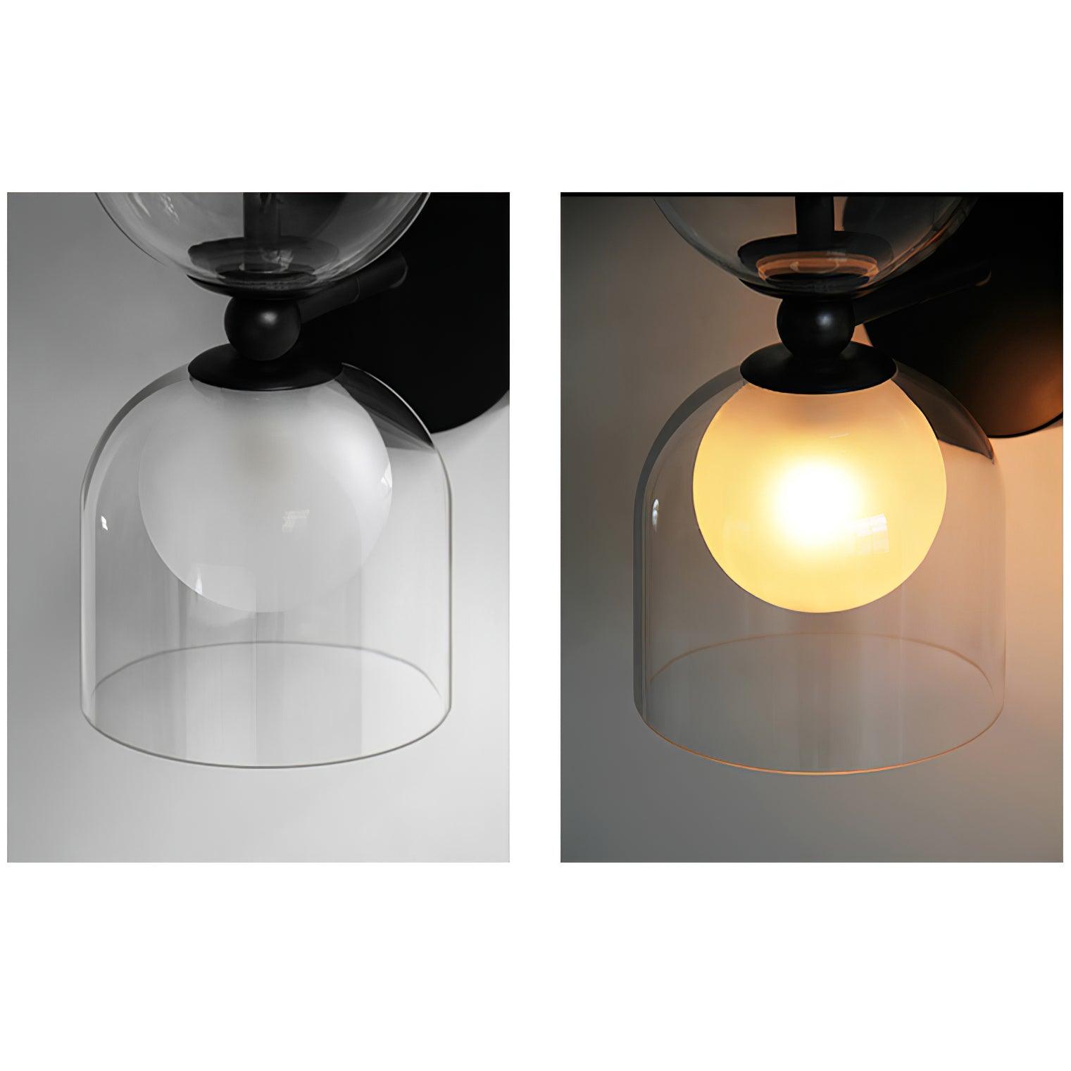 Alvynan Premium Nordic Art Glass Wall Lamp-Neutral Decor