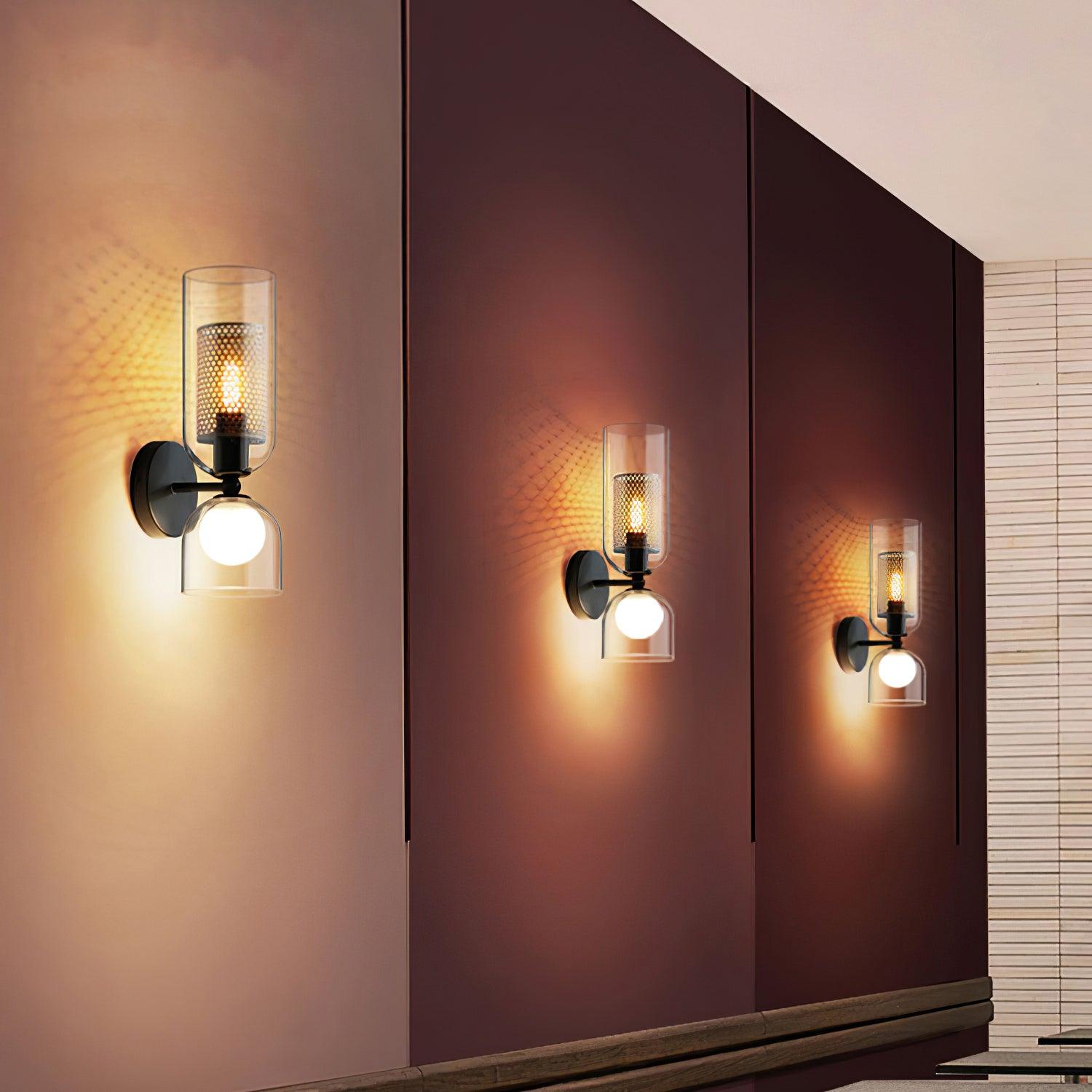 Alvynan Premium Nordic Art Glass Wall Lamp-Neutral Decor