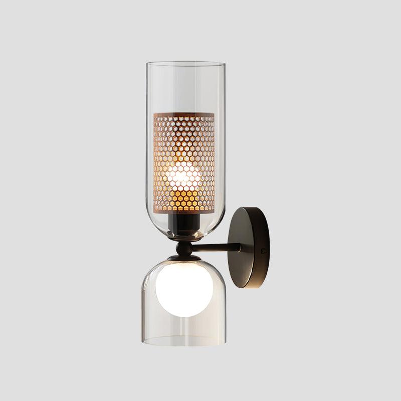 Alvynan Premium Nordic Art Glass Wall Lamp-Neutral Decor