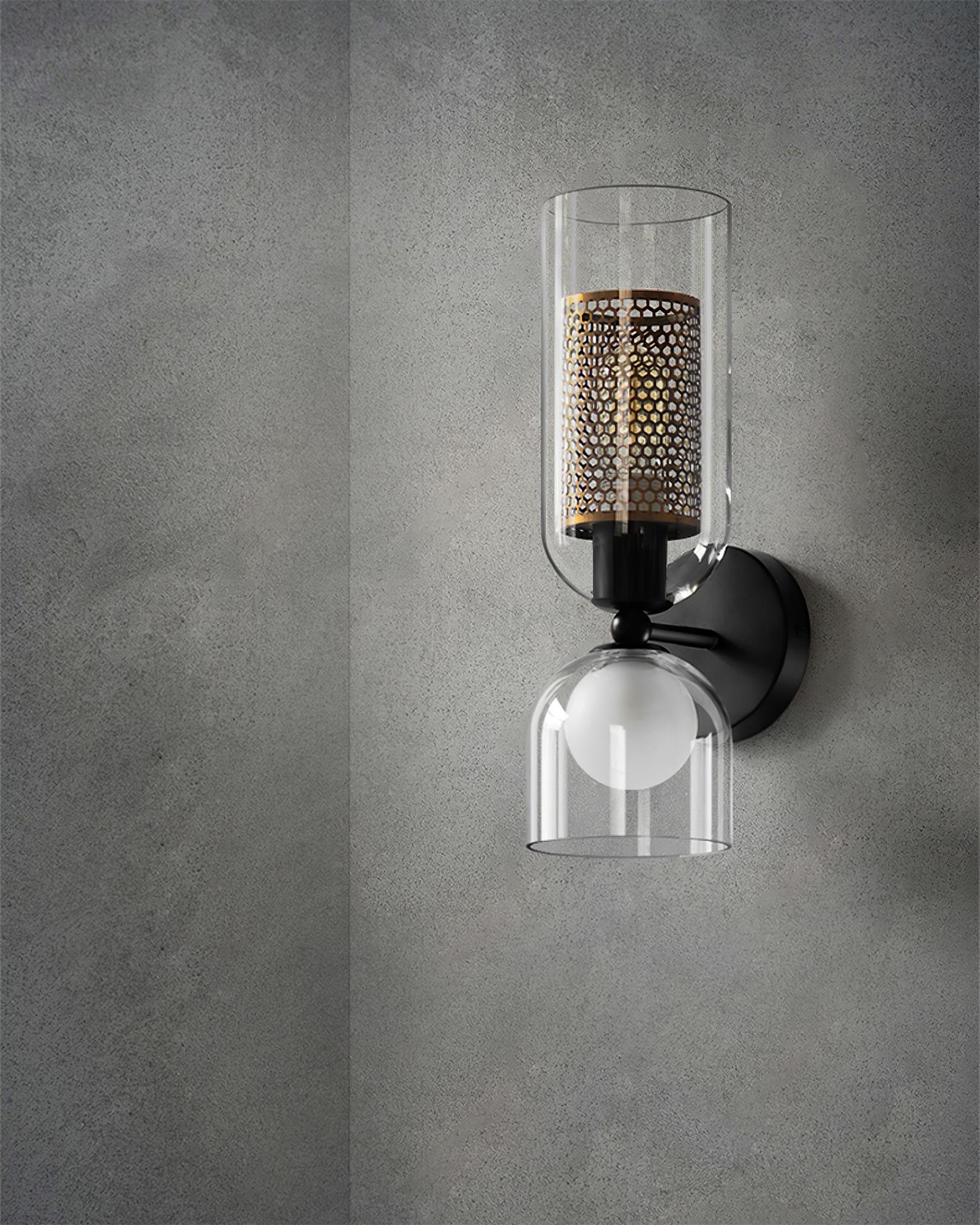 Alvynan Premium Nordic Art Glass Wall Lamp-Neutral Decor