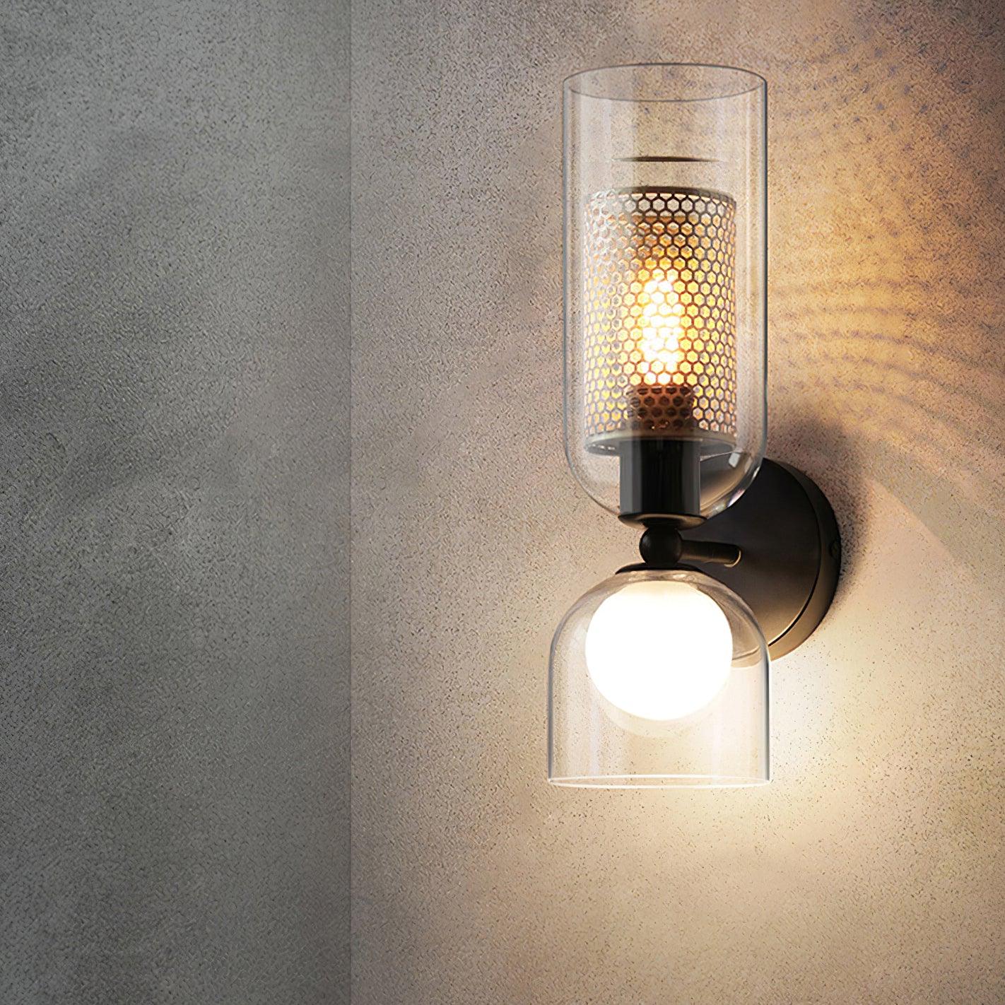 Alvynan Premium Nordic Art Glass Wall Lamp-Neutral Decor