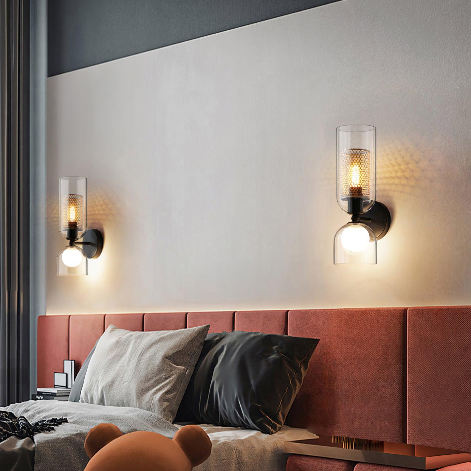 Alvynan Premium Nordic Art Glass Wall Lamp-Neutral Decor