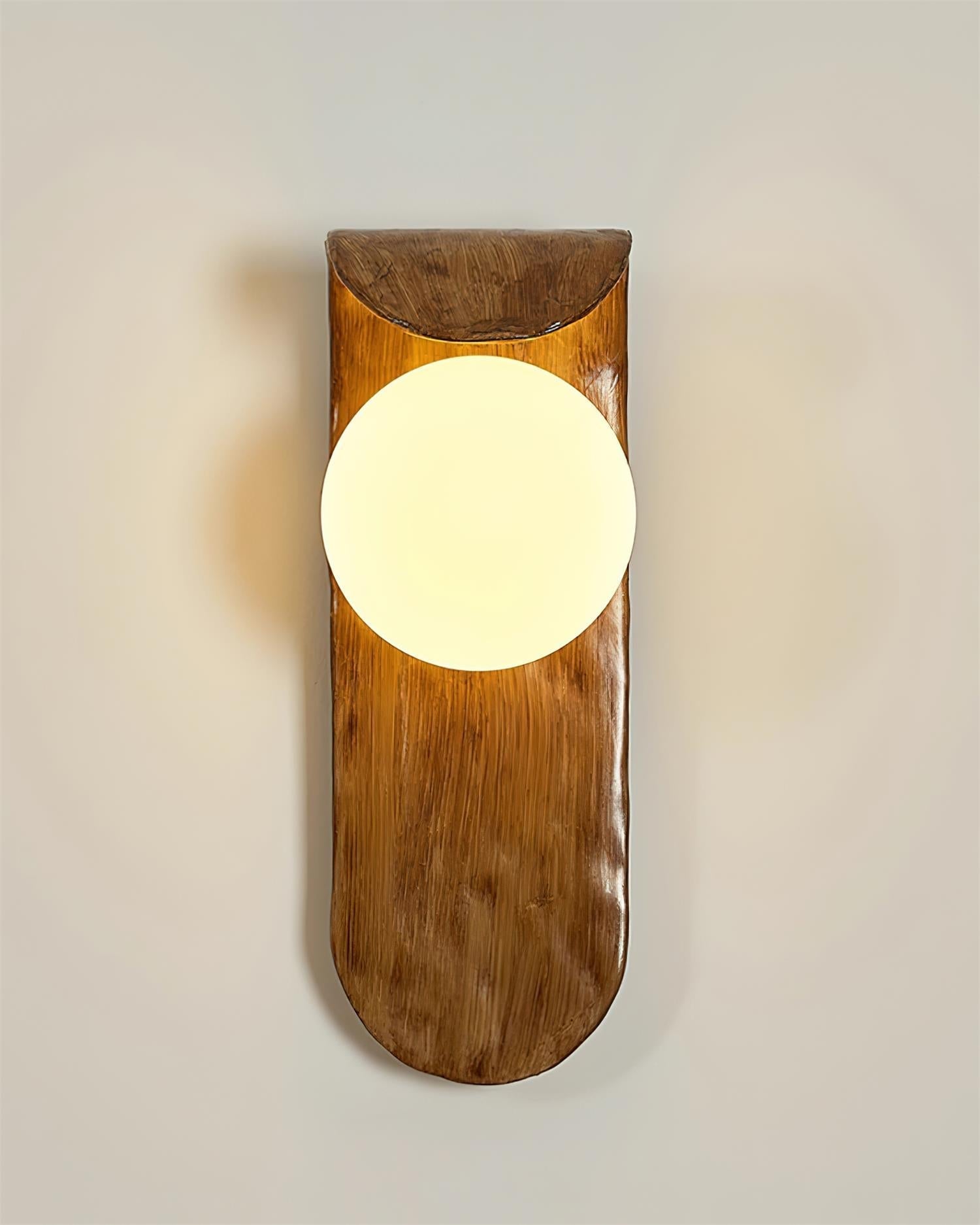 Gavino Wooden Wall Lamp
