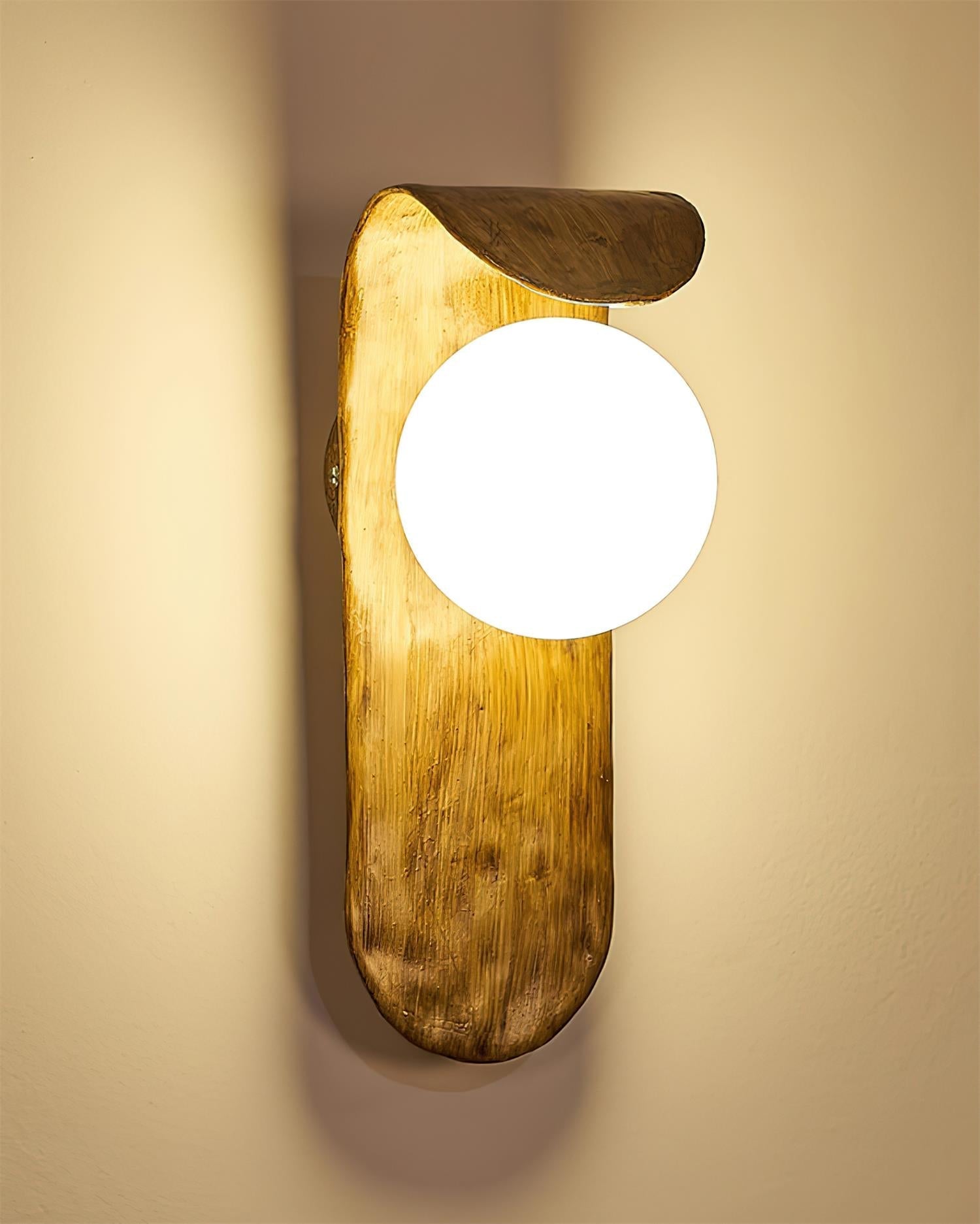 Gavino Wooden Wall Lamp