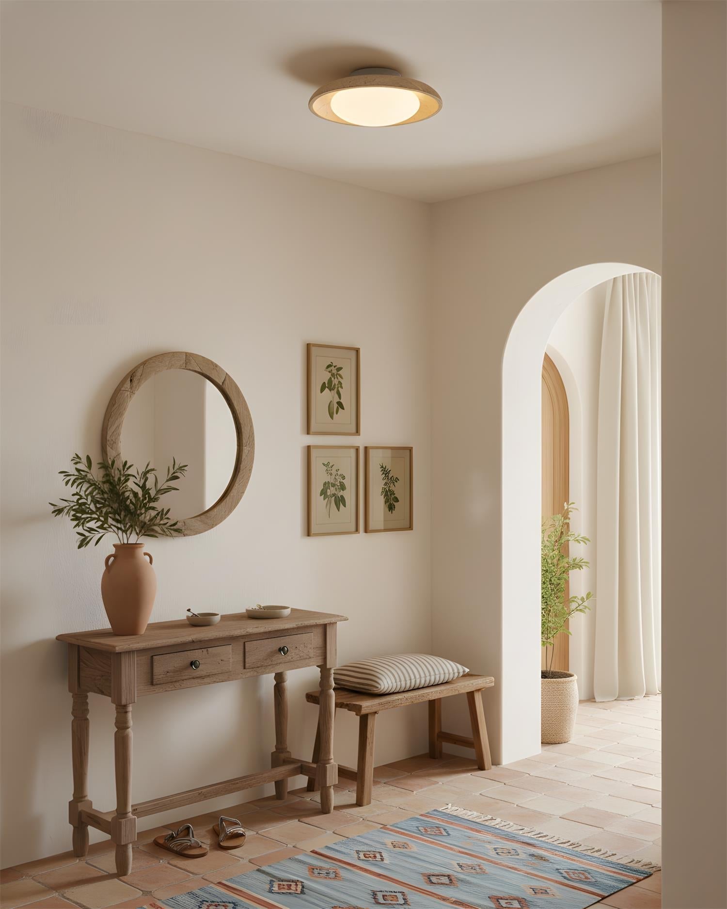 Sage Zen Glow Ceiling Lamp