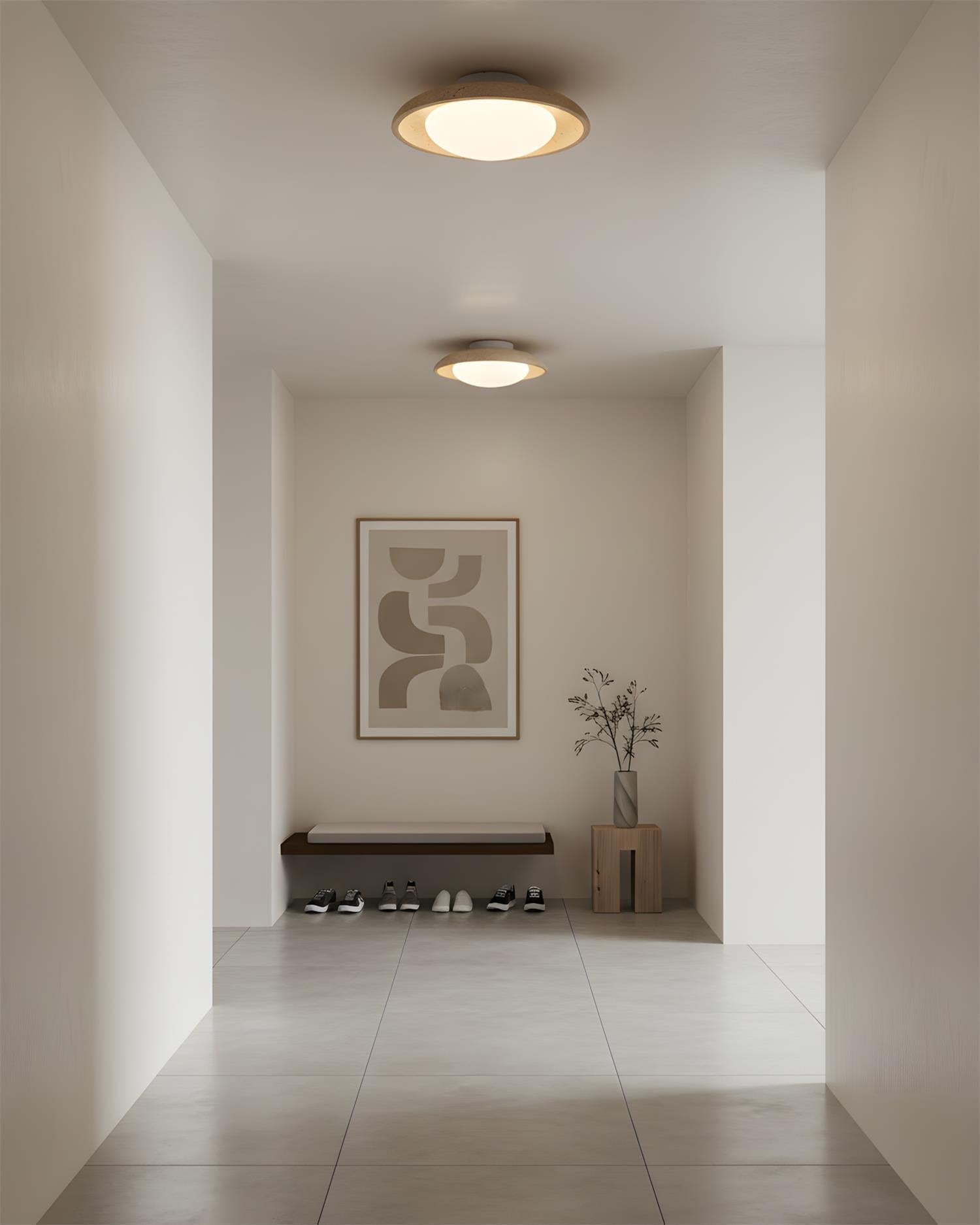 Sage Zen Glow Ceiling Lamp