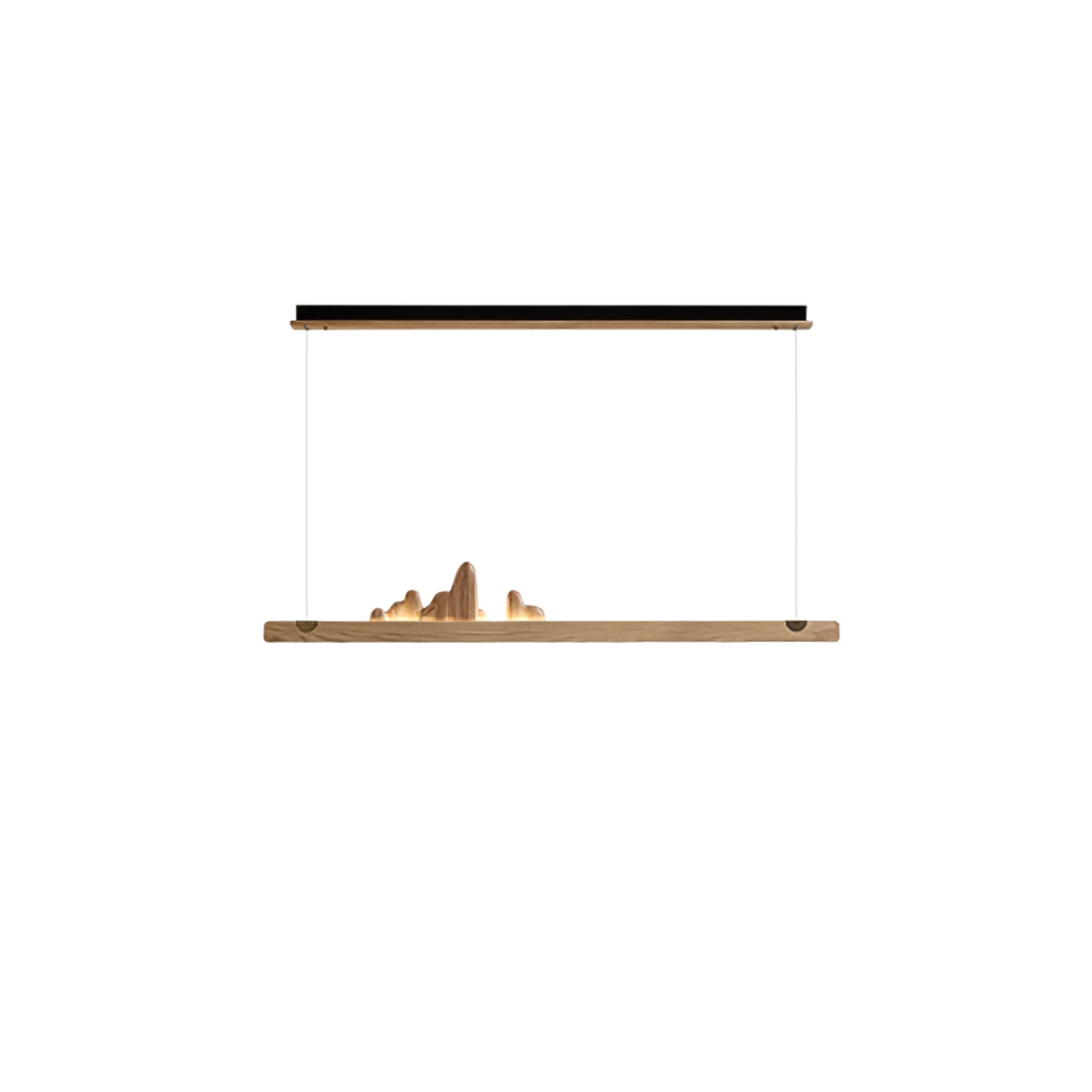 Daniel Modern Wood Pendant Light-Neutral Decor