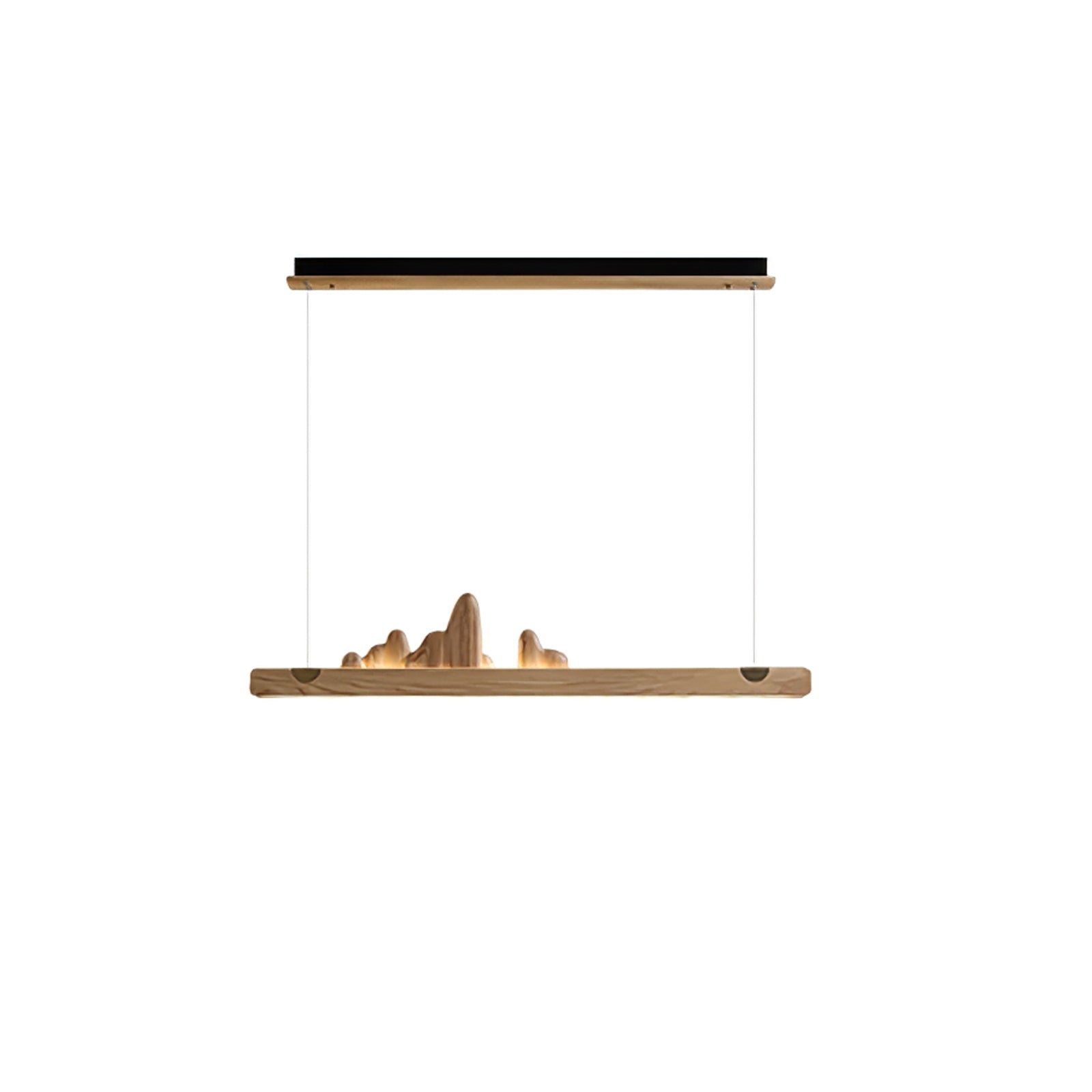 Daniel Modern Wood Pendant Light-Neutral Decor