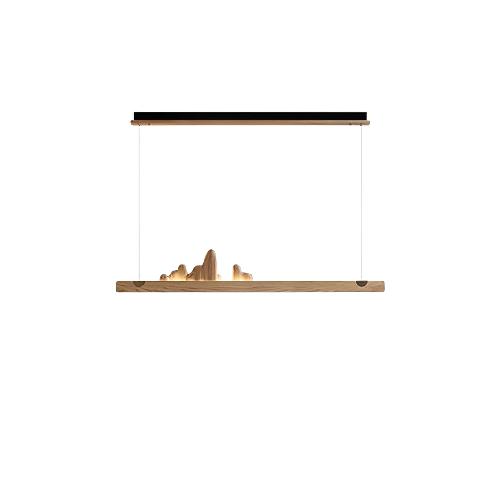 Daniel Modern Wood Pendant Light-Neutral Decor