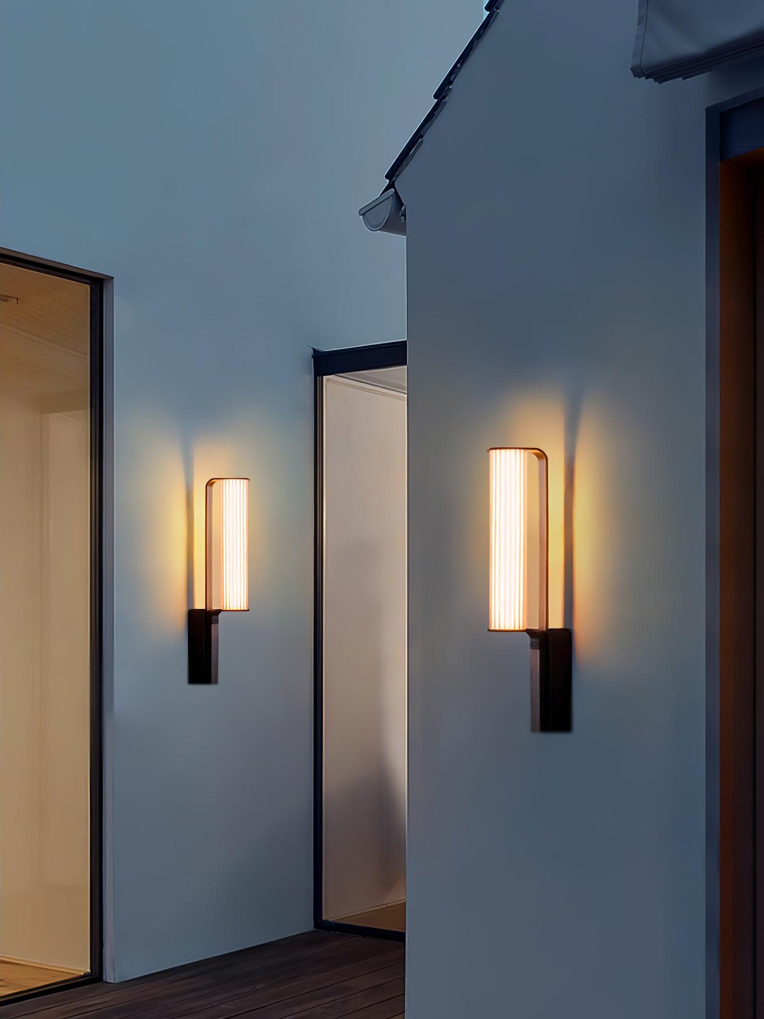 Utalionis Unique Arc LED Sconce Outdoor Lighting-Neutral Decor