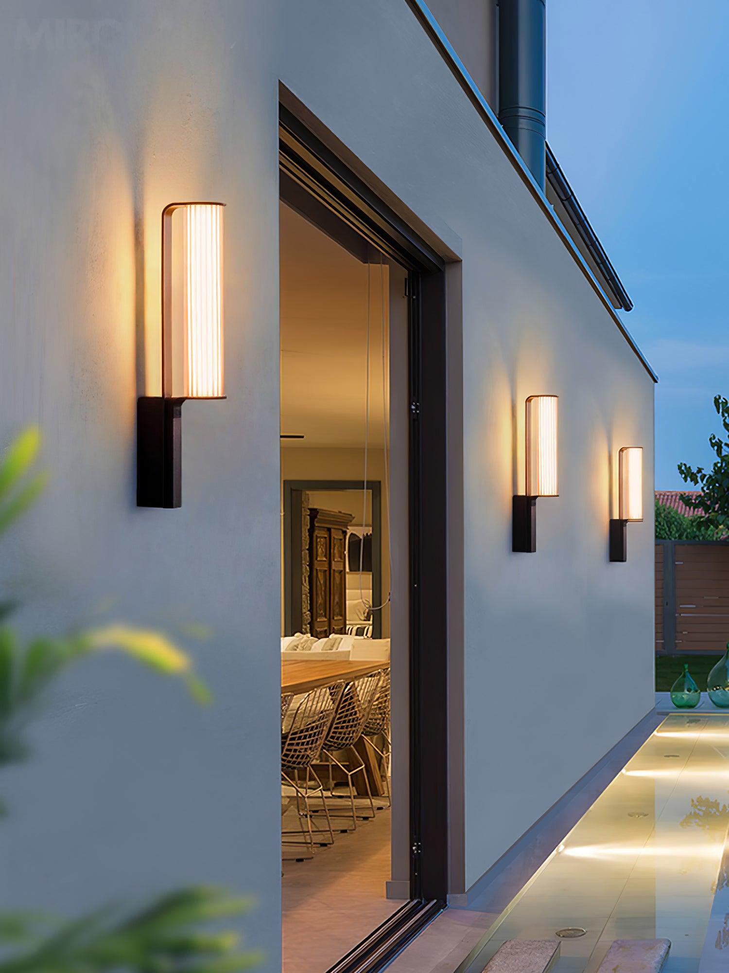 Utalionis Unique Arc LED Sconce Outdoor Lighting-Neutral Decor