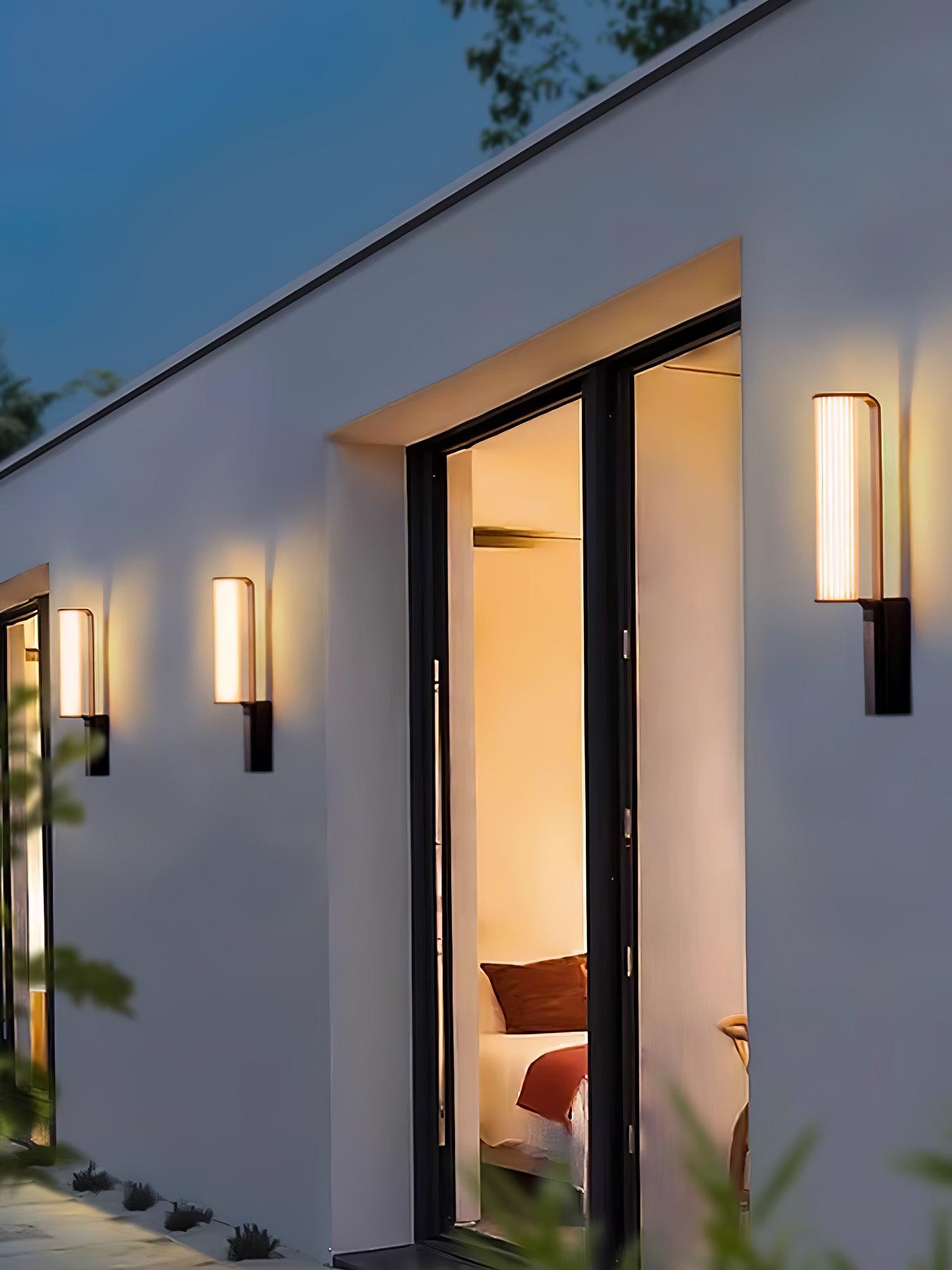 Utalionis Unique Arc LED Sconce Outdoor Lighting-Neutral Decor