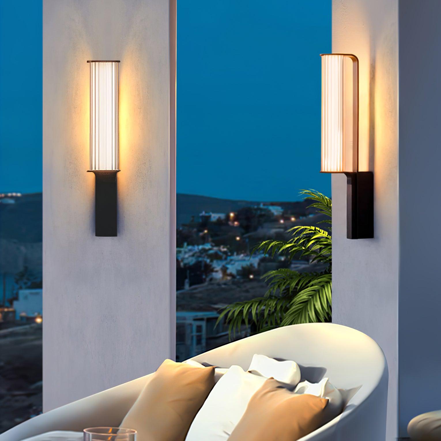 Utalionis Unique Arc LED Sconce Outdoor Lighting-Neutral Decor