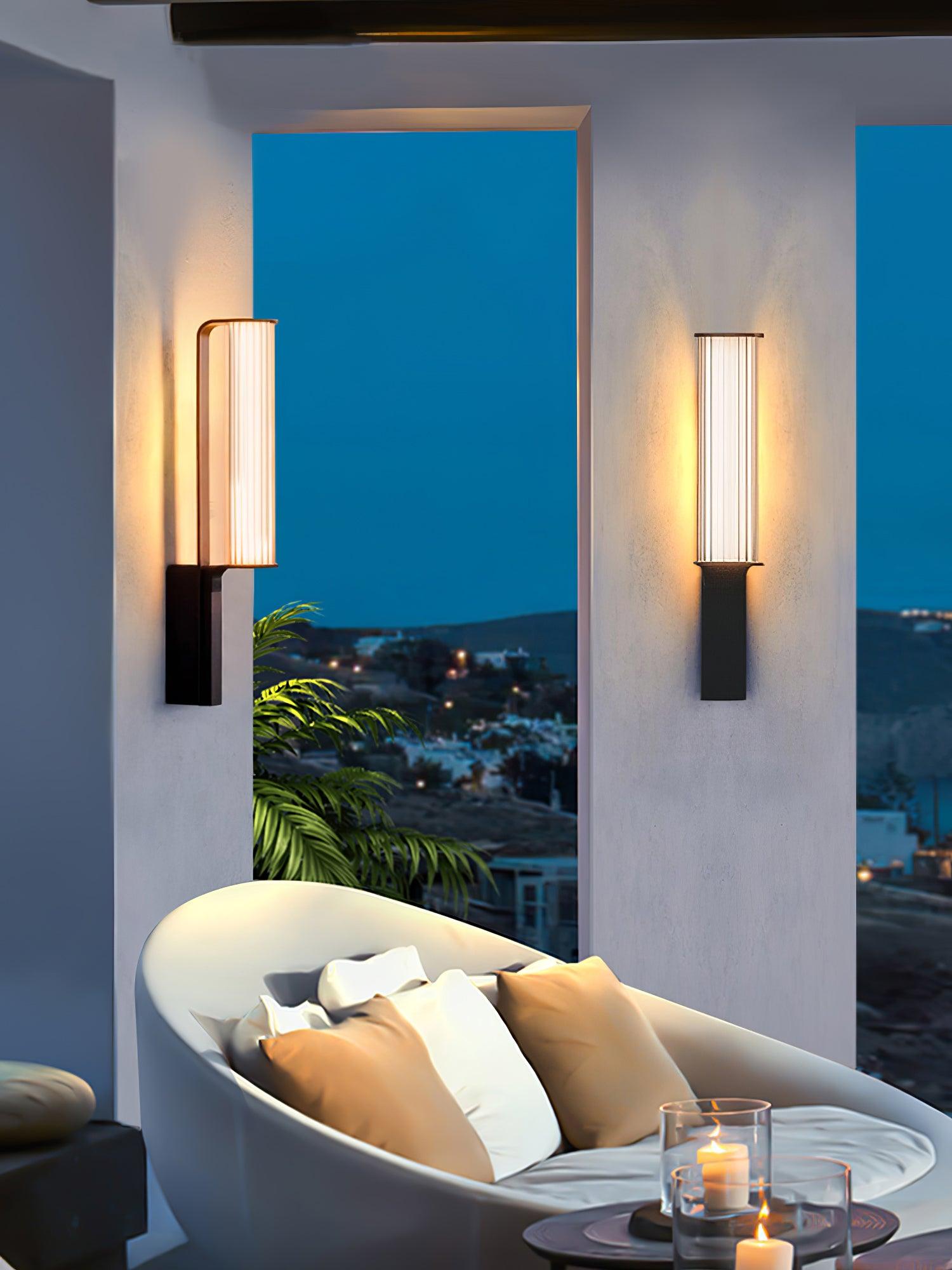 Utalionis Unique Arc LED Sconce Outdoor Lighting-Neutral Decor