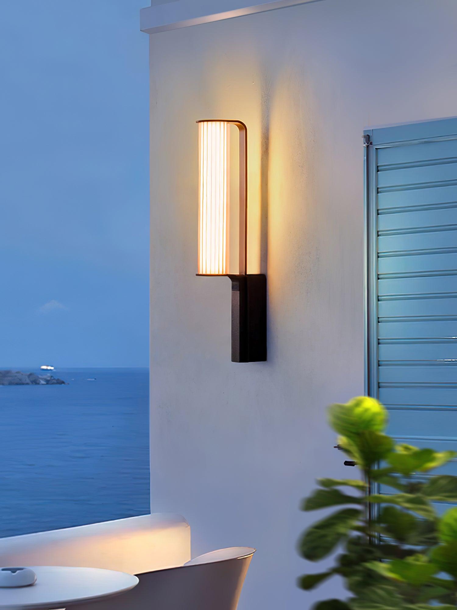 Utalionis Unique Arc LED Sconce Outdoor Lighting-Neutral Decor