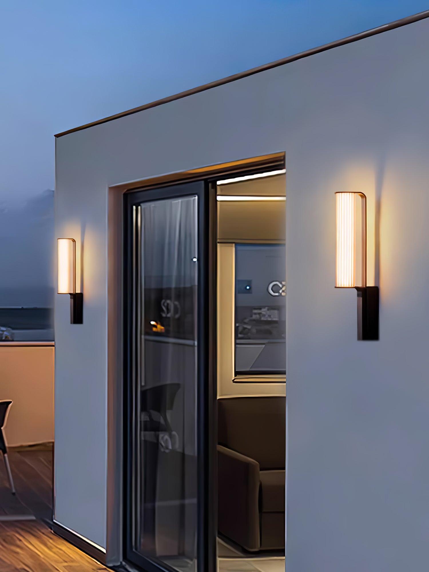 Utalionis Unique Arc LED Sconce Outdoor Lighting-Neutral Decor