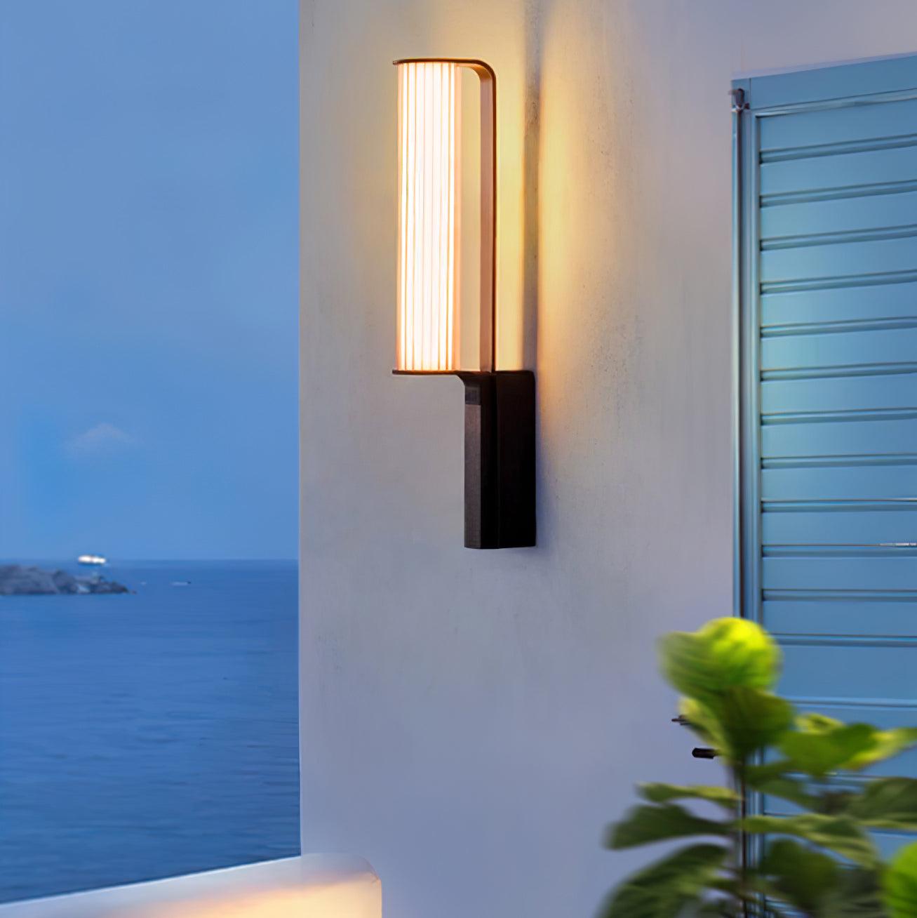 Utalionis Unique Arc LED Sconce Outdoor Lighting-Neutral Decor