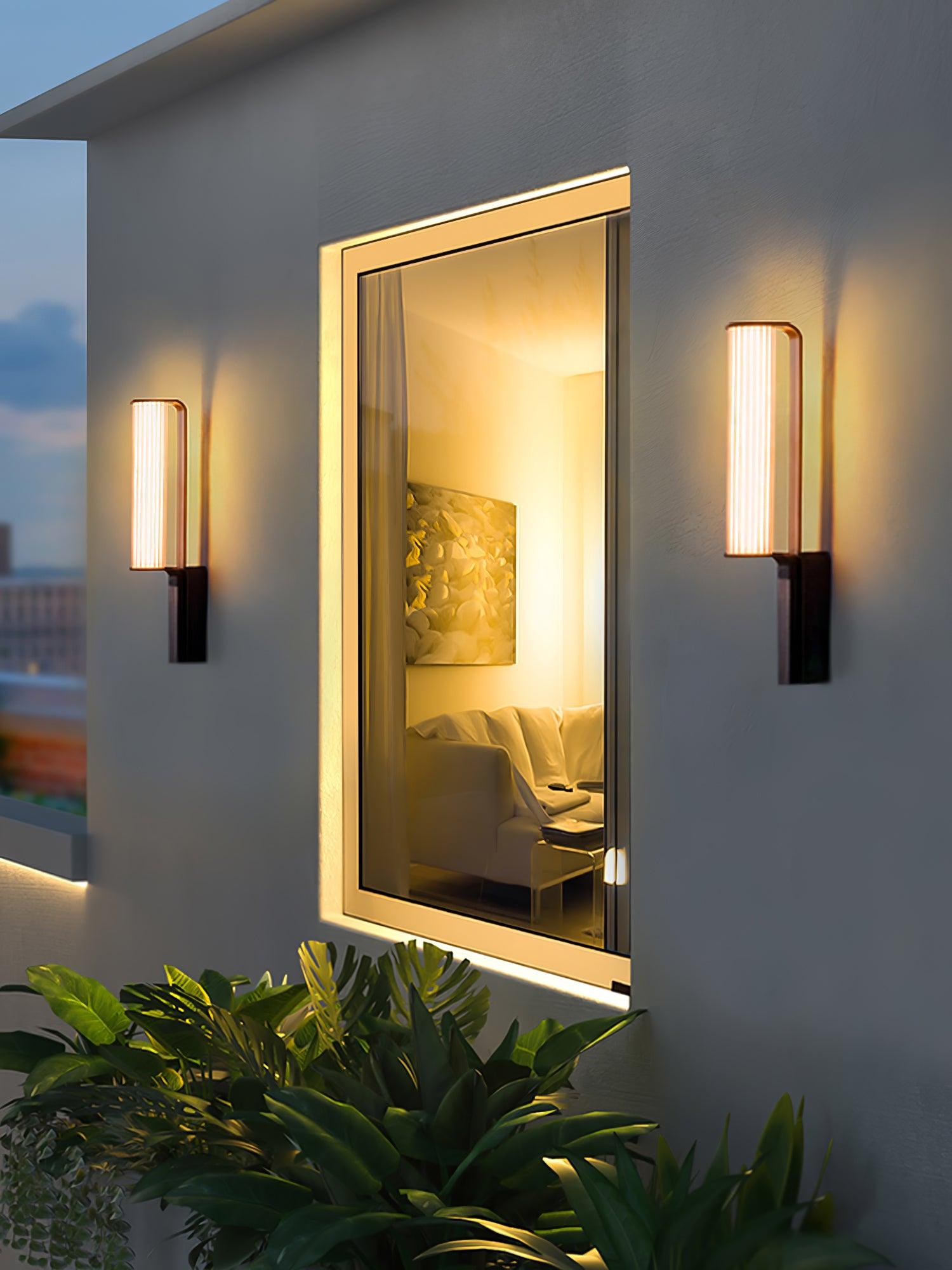 Utalionis Unique Arc LED Sconce Outdoor Lighting-Neutral Decor