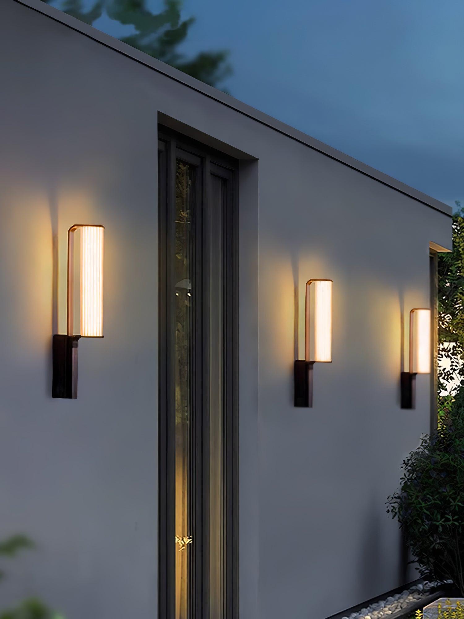 Utalionis Unique Arc LED Sconce Outdoor Lighting-Neutral Decor