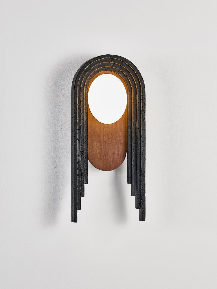 Zenith Art Deco Sconce-Neutral Decor
