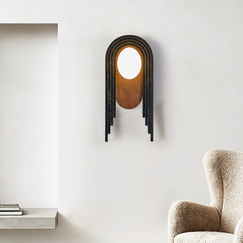 Zenith Art Deco Sconce-Neutral Decor