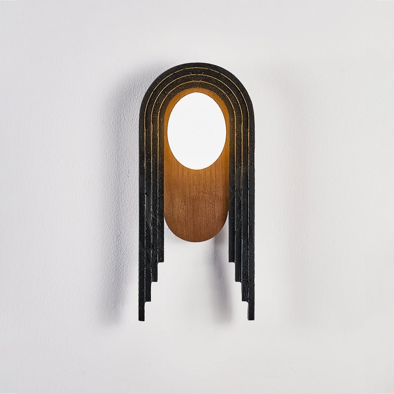 Zenith Art Deco Sconce-Neutral Decor