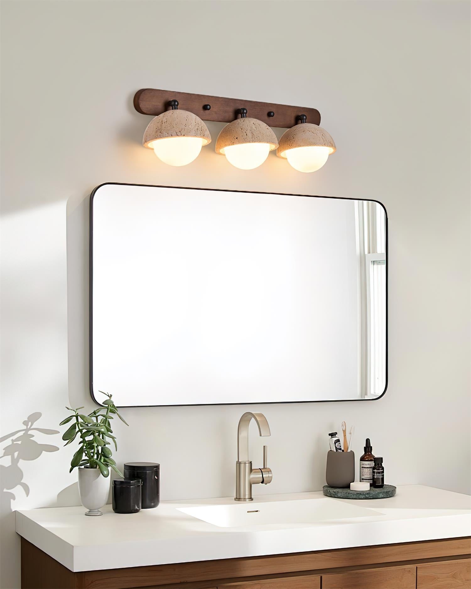 Gavilo Travertine Double Wall Lamp