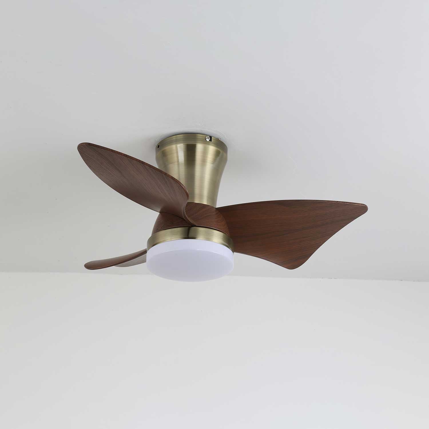 Caspian Modern Wood Ceiling Fan Light-Neutral Decor
