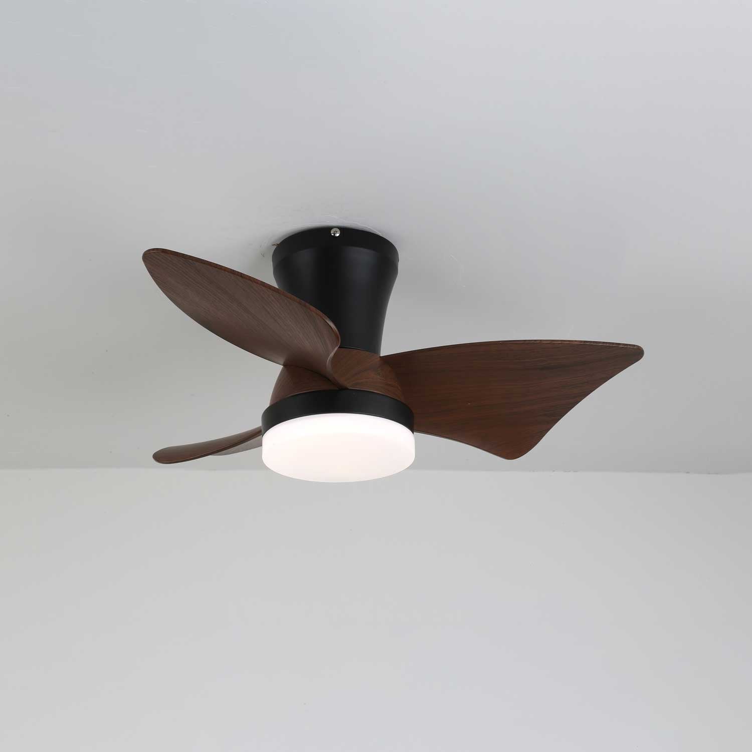 Caspian Modern Wood Ceiling Fan Light-Neutral Decor