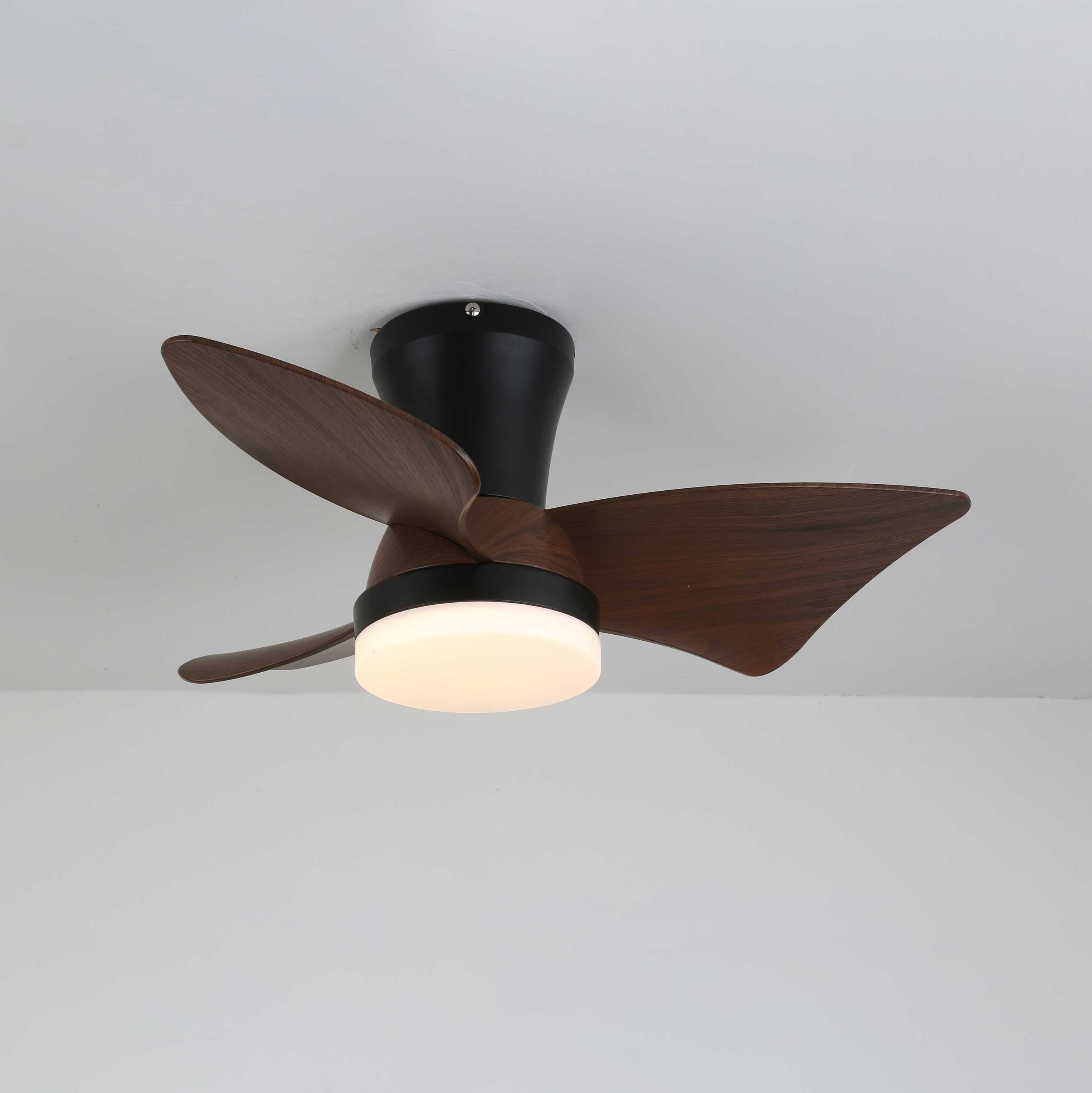 Caspian Modern Wood Ceiling Fan Light-Neutral Decor
