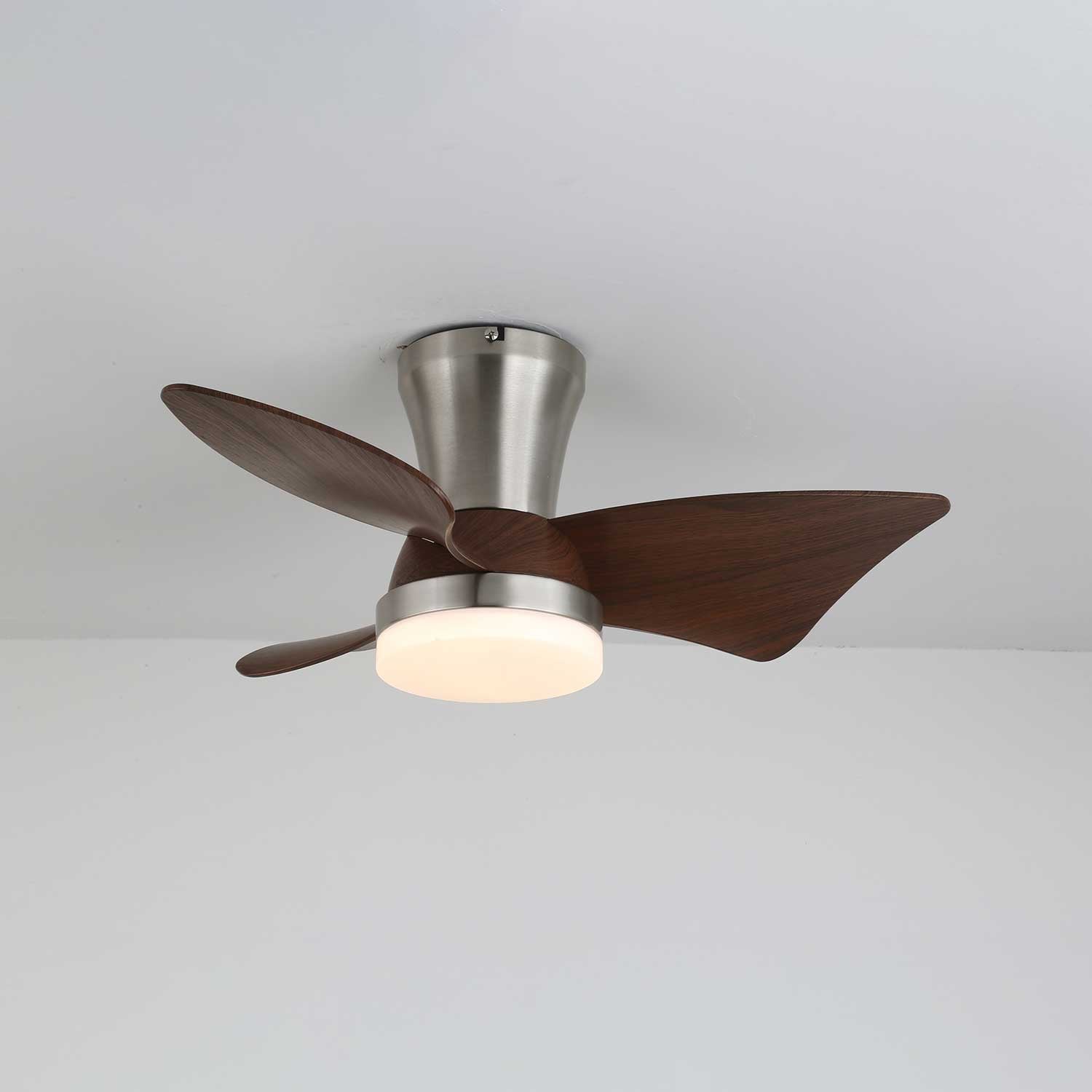 Caspian Modern Wood Ceiling Fan Light-Neutral Decor