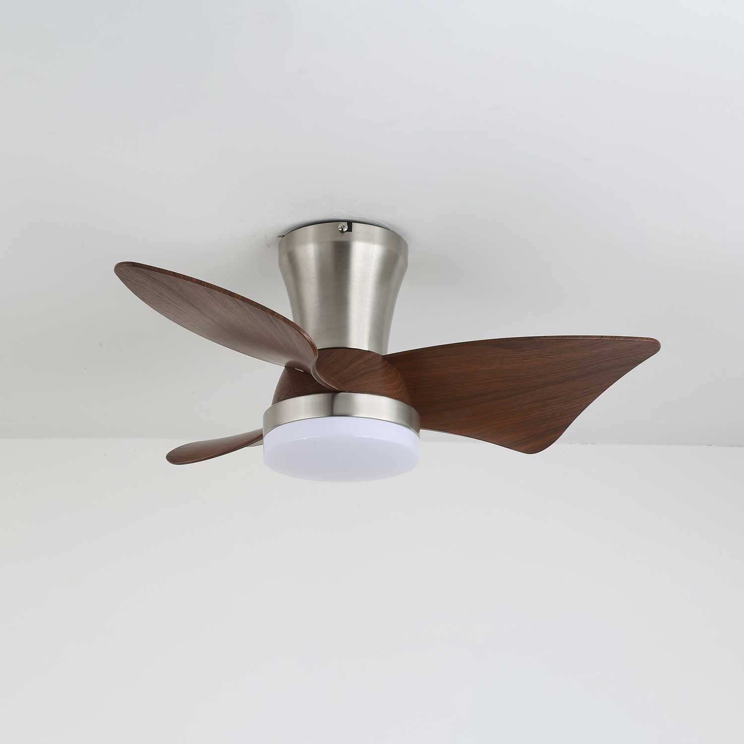 Caspian Modern Wood Ceiling Fan Light-Neutral Decor