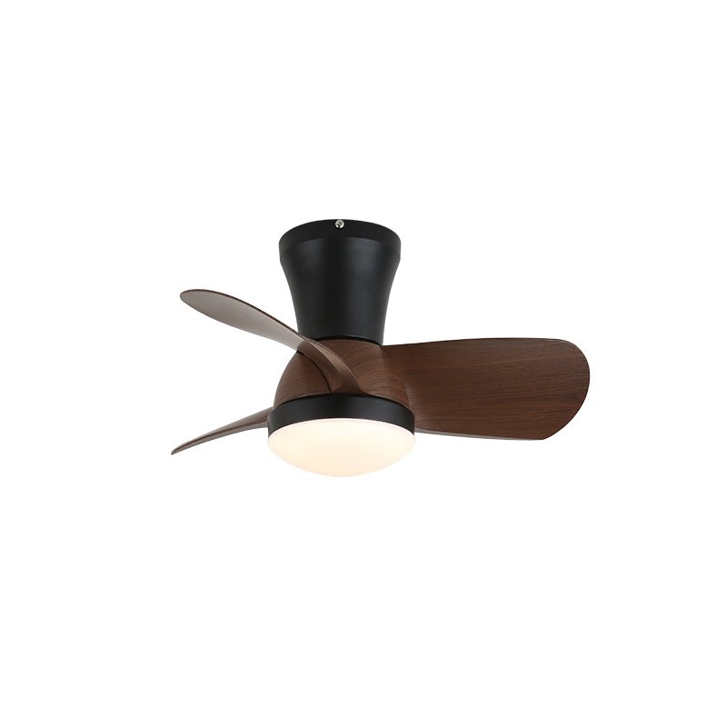Pov Minimalist Wood Ceiling Fan Light-Neutral Decor
