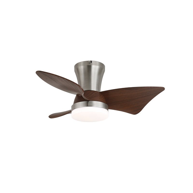 Pov Minimalist Wood Ceiling Fan Light-Neutral Decor